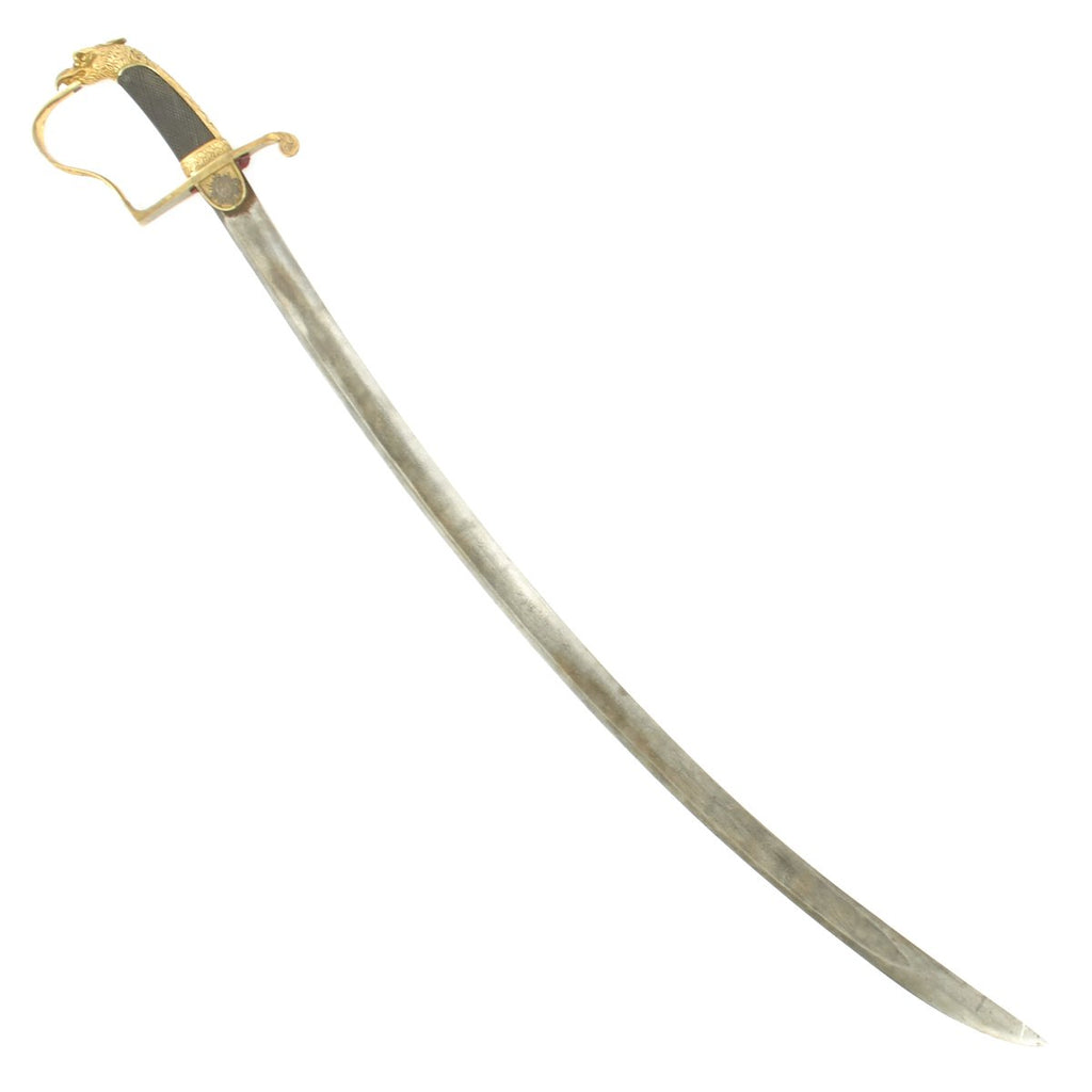 Original French Napoleonic Era Grenadier Officer's Heavily Etched Saber circa 1810 Original Items