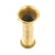 Original British WWI Naval Trench Art Brass Buttonhole Vase marked to HMS Caledon at Heligoland Bight Original Items