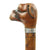 Original WWI U.S. Marine Corps Dog's Head Swagger Stick Named to Sgt. Leland "Lou" Diamond - Dated 1918 Original Items