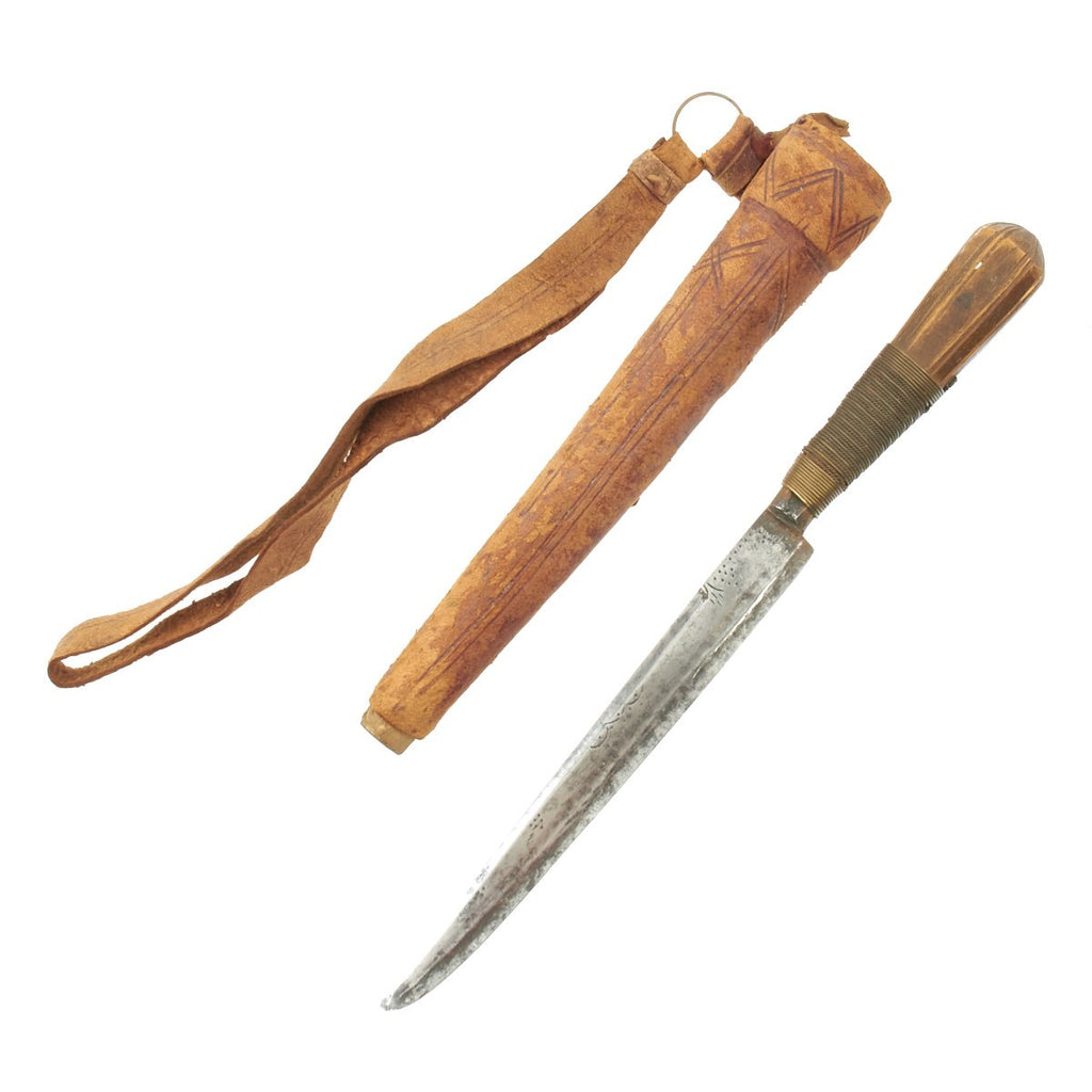 Original Late 18th Century Persian Small Dagger in Wrist Scabbard Original Items