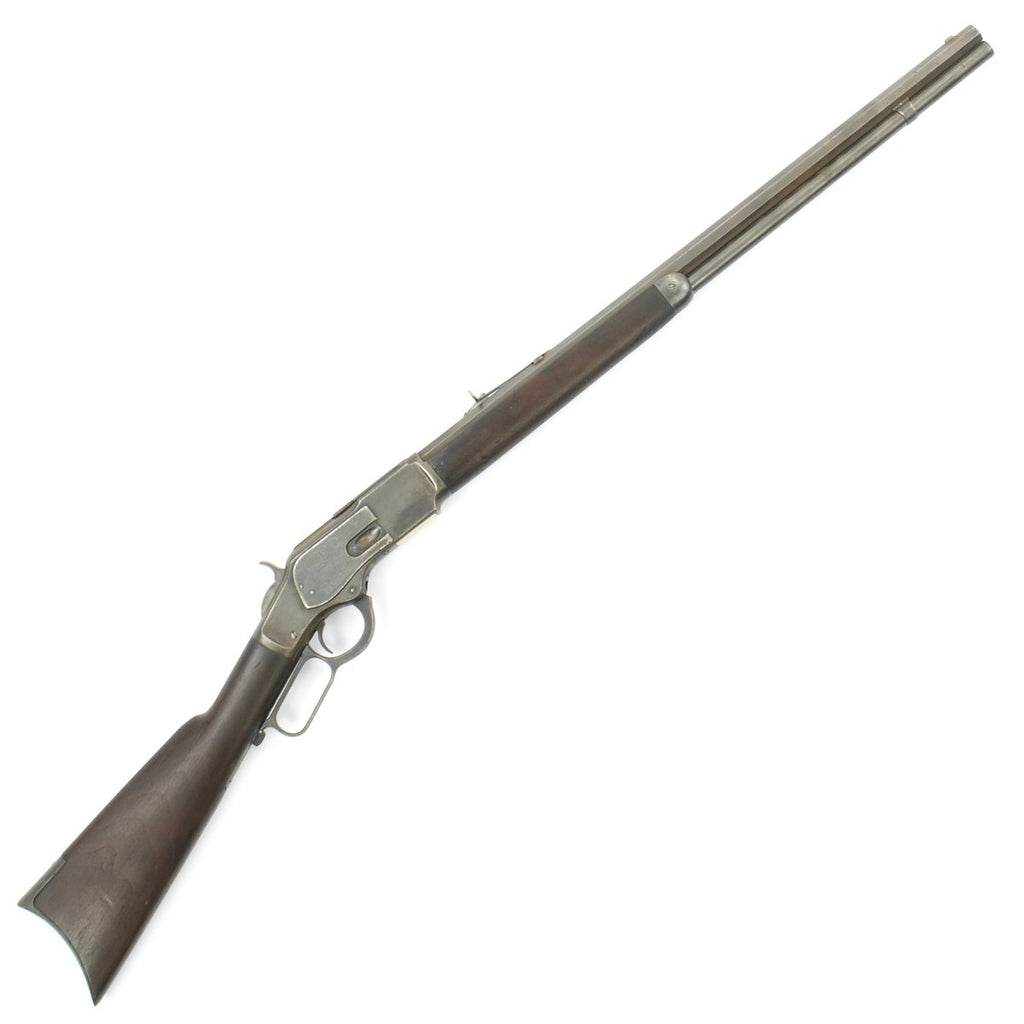 Original U.S. Winchester Model 1873 .38-40 Rifle with Octagonal Barrel made in 1889 - Serial 319486 Original Items