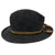 Original U.S. Civil War 27th Michigan Surgeon Black Campaign Hat with Notarized Letter of Authenticity Original Items