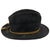 Original U.S. Civil War 27th Michigan Surgeon Black Campaign Hat with Notarized Letter of Authenticity Original Items