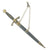 Original German WWII Early 1st Model Luftwaffe Dagger by SMF with Hanger and Unit Marking Original Items