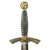 Original German WWII Early 1st Model Luftwaffe Dagger by SMF with Hanger and Unit Marking Original Items
