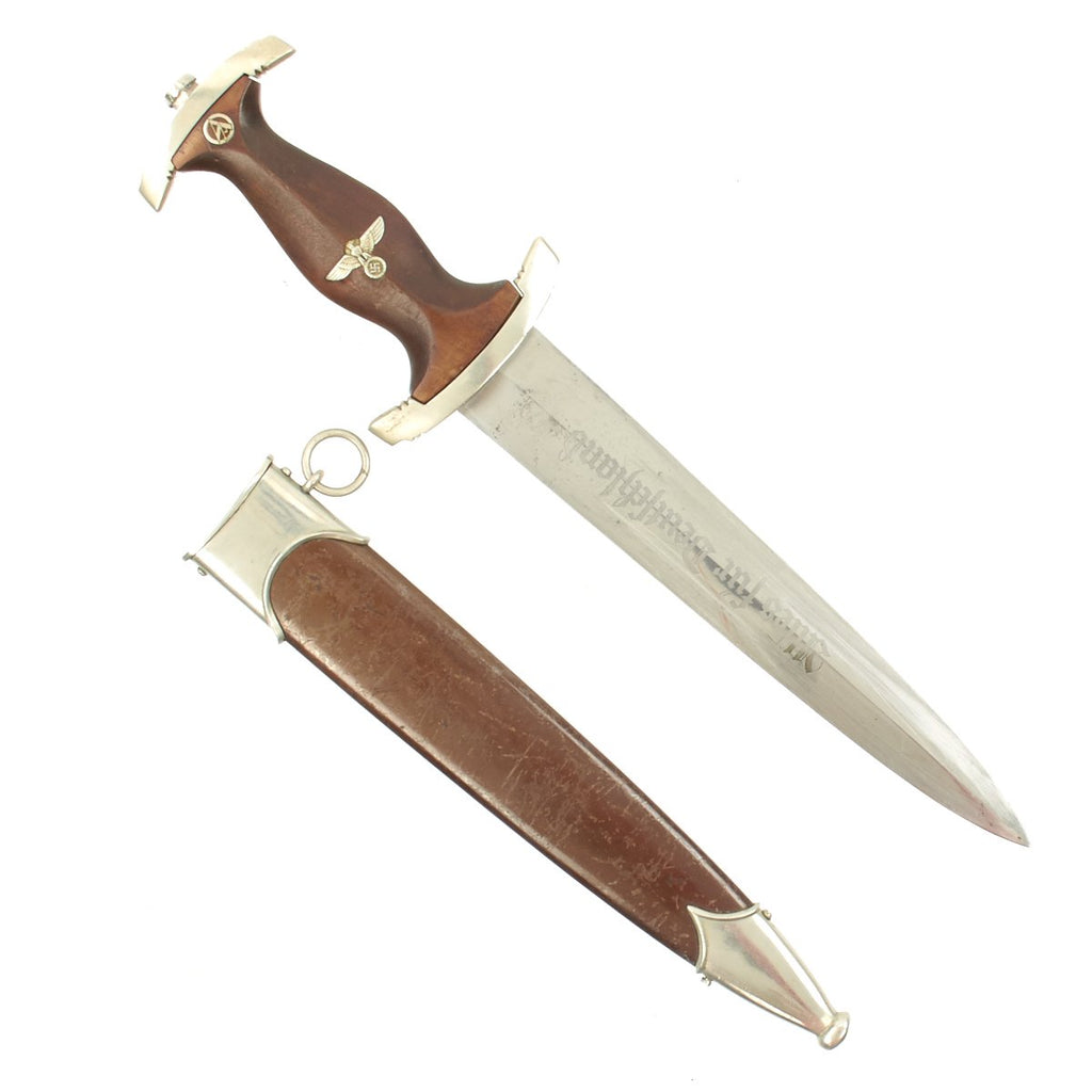 Original German WWII Transitional SA Dagger RZM M7/51 by Anton Wingen, Jr. - dated 1939 Original Items