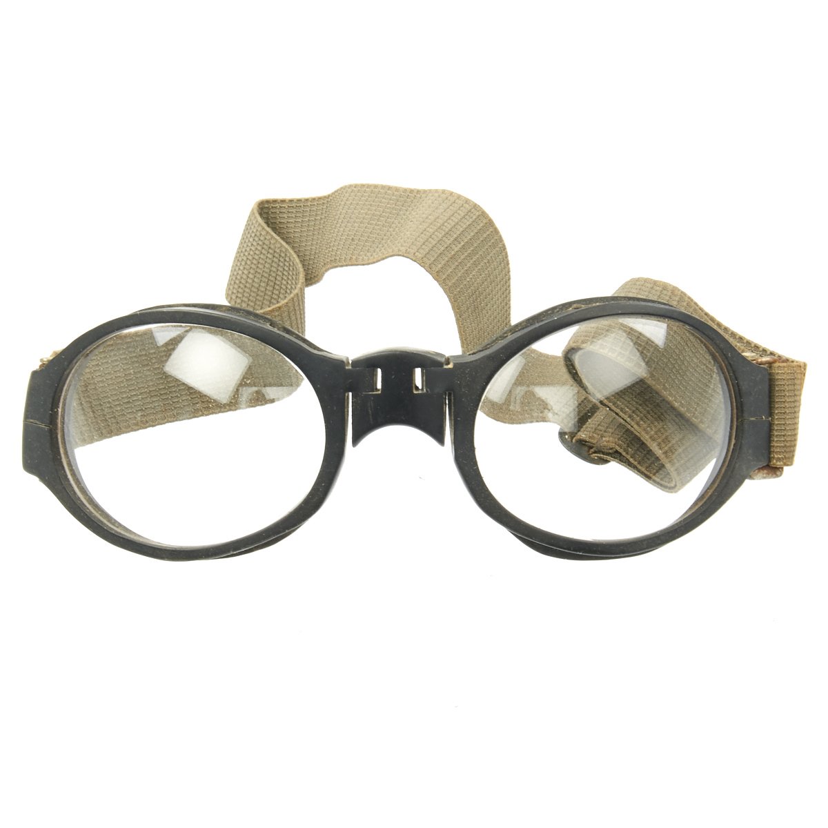 splinter goggles Original German Luftwaffe Fighter PIlot Splinter Goggles Ultrasin Glas – International Military Antiques