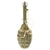 Original U.S. WWII MkII De-Militarized Pineapple Grenade with M1 Booby Trap Firing Device Fuse Original Items