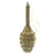 Original U.S. WWII MkII De-Militarized Pineapple Grenade with M1 Booby Trap Firing Device Fuse Original Items