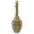 Original U.S. WWII MkII De-Militarized Pineapple Grenade with M1 Booby Trap Firing Device Fuse Original Items