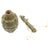 Original U.S. WWII MkII De-Militarized Pineapple Grenade with M1 Booby Trap Firing Device Fuse Original Items