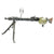 Original German WWII MG 42 Display Machine Gun made in 1944 by Steyr with Belt Carrier and Anti-Aircraft Sight Original Items