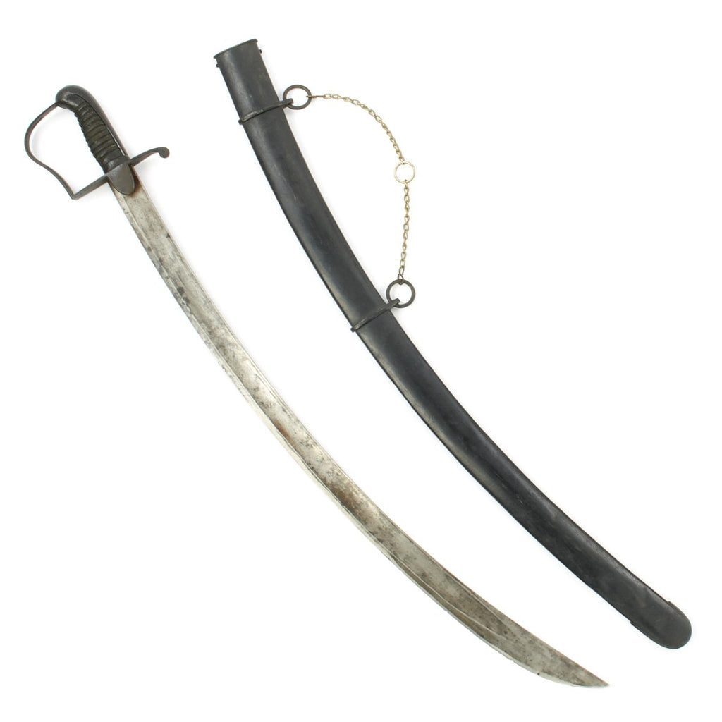 Original British Napoleonic P-1796 Light Dragoon Saber Marked to Waterloo Regiment - 7th L.D. Original Items
