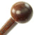 Original British WWI Officer's Knobkierie Style Swagger Stick Named to Lt. Col. Hall - Middlesex Regt. Original Items