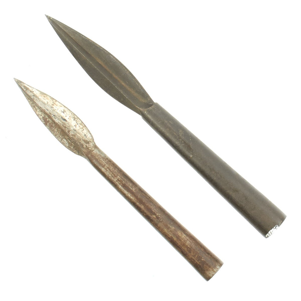 Original British Victorian Set of Two Lance Heads from the Bengal Lancers c.1870 Original Items