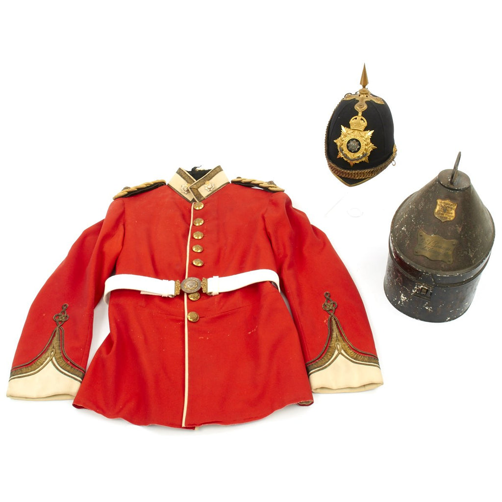 Original British Pre-WWI Named Officer Uniform Set - 2nd Lt. Dennys - East Surrey Regiment Original Items