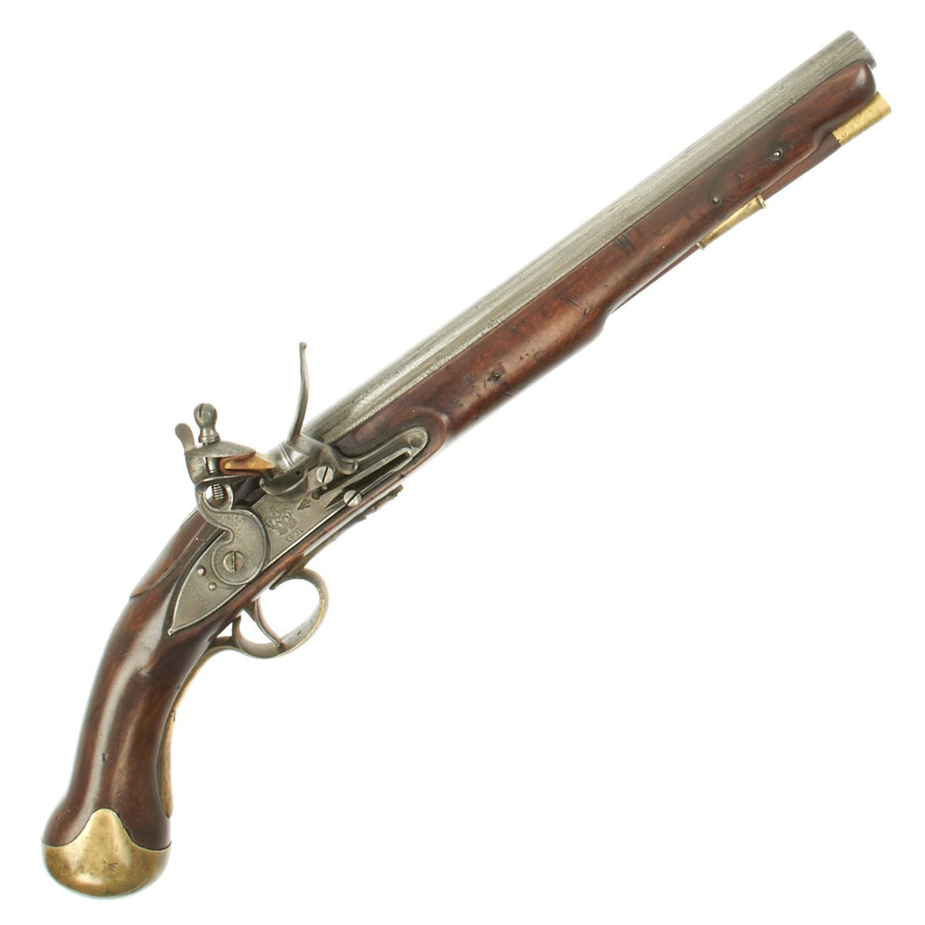 Original British Napoleonic Era Pattern 1800 Sea Service Tower-Marked Flintlock Pistol - c.1801 Original Items