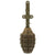 Original U.S. WWII MkII De-Militarized Pineapple Grenade with M1 Booby Trap Pressure Firing Device Fuse Original Items