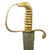 Original European 18th Century Sawback Hanger Short Sword with Maker Markings - circa 1740 Original Items