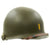 Original U.S. Korean War Reissued WWII 1944 M1 McCord Front Seam Helmet - Named to Lt. Noel Preston Original Items