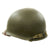 Original U.S. Korean War Reissued WWII 1944 M1 McCord Front Seam Helmet - Named to Lt. Noel Preston Original Items