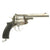 Original British Victorian Webley-Pryse Nickel-Plated Antique Revolver sold by Army & Navy CSL - Serial 7572 Original Items