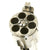 Original British Victorian Webley-Pryse Nickel-Plated Antique Revolver sold by Army & Navy CSL - Serial 7572 Original Items