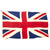 Original British WWI 60" x 34" Union Jack Flag by J&S - Broad Arrow Marked and Dated 1916 Original Items
