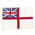 Original British WWII 34" x 18" Royal Navy White Ensign Flag - dated 1943 Original Items