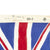 Original British WWII 34" x 18" Royal Navy White Ensign Flag - dated 1943 Original Items