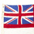 Original British WWII 34" x 18" Royal Navy White Ensign Flag - dated 1943 Original Items