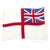 Original British WWII 34" x 18" Royal Navy White Ensign Flag - dated 1943 Original Items
