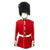 Original British 20th Century Scots Guards Queen's Crown Uniform Set with Bearskin Helmet Original Items