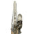 Original Early 19th Century Imperial Russian Cossack Inlaid Flintlock Pistol with Bone Ball Butt Original Items