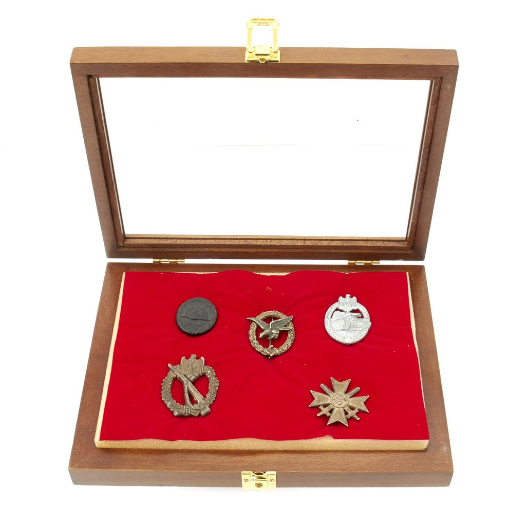 Original German WWII Medal Grouping in Case Original Items