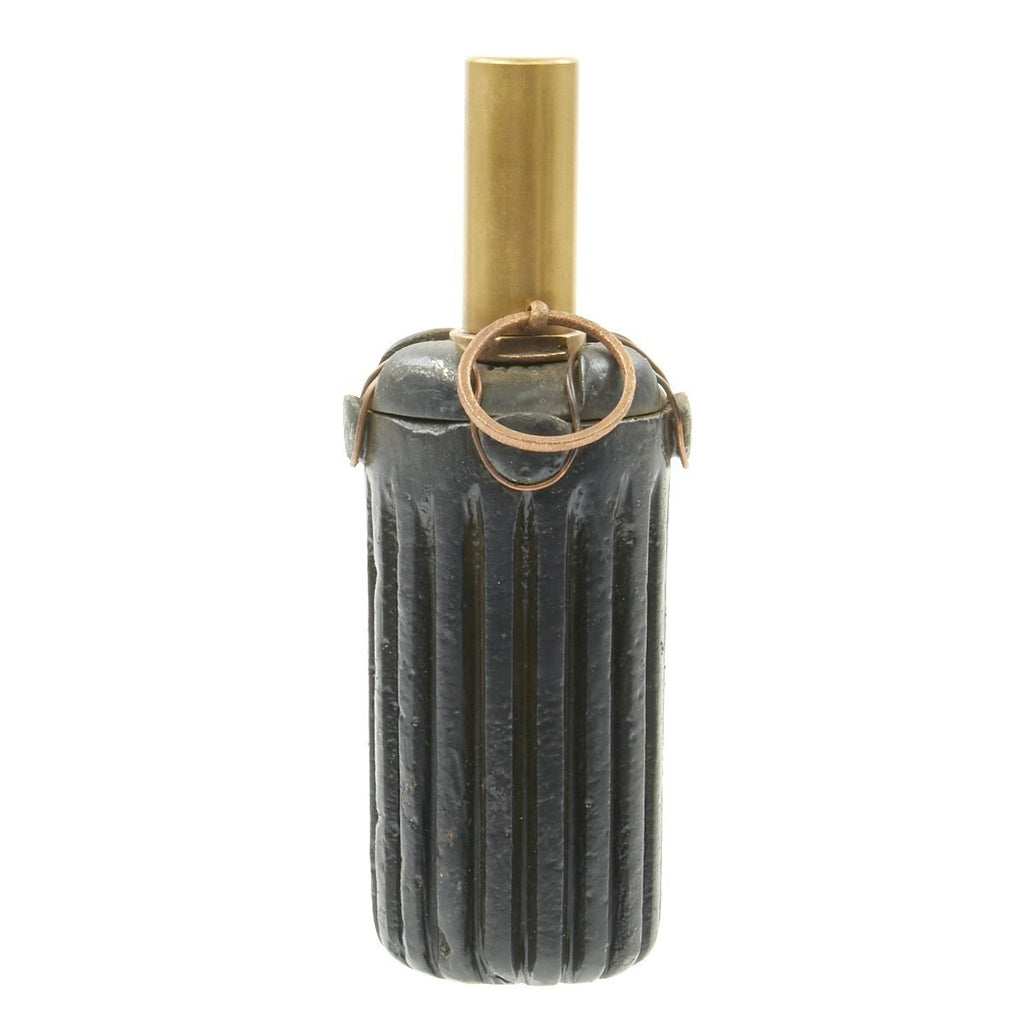Original Finnish WWII Hand Grenade Model 41 with Fuse Cover - Sirpalekranaatti 41 Original Items