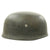 Original German WWII M38 Luftwaffe Paratrooper Helmet - ckl 71 Original Items