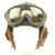 Original U.S. WWII M38 Tanker Helmet by Wilson Athletic Goods with Polaroid M-1944 Goggles Original Items