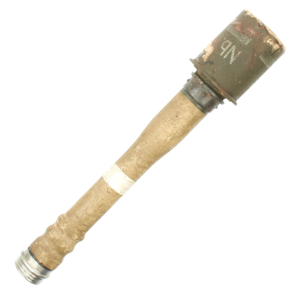 Original German WWII Nb-Hgr 39b Inert Smoke Stick Grenade by Richard Rinker dated 1940 Original Items