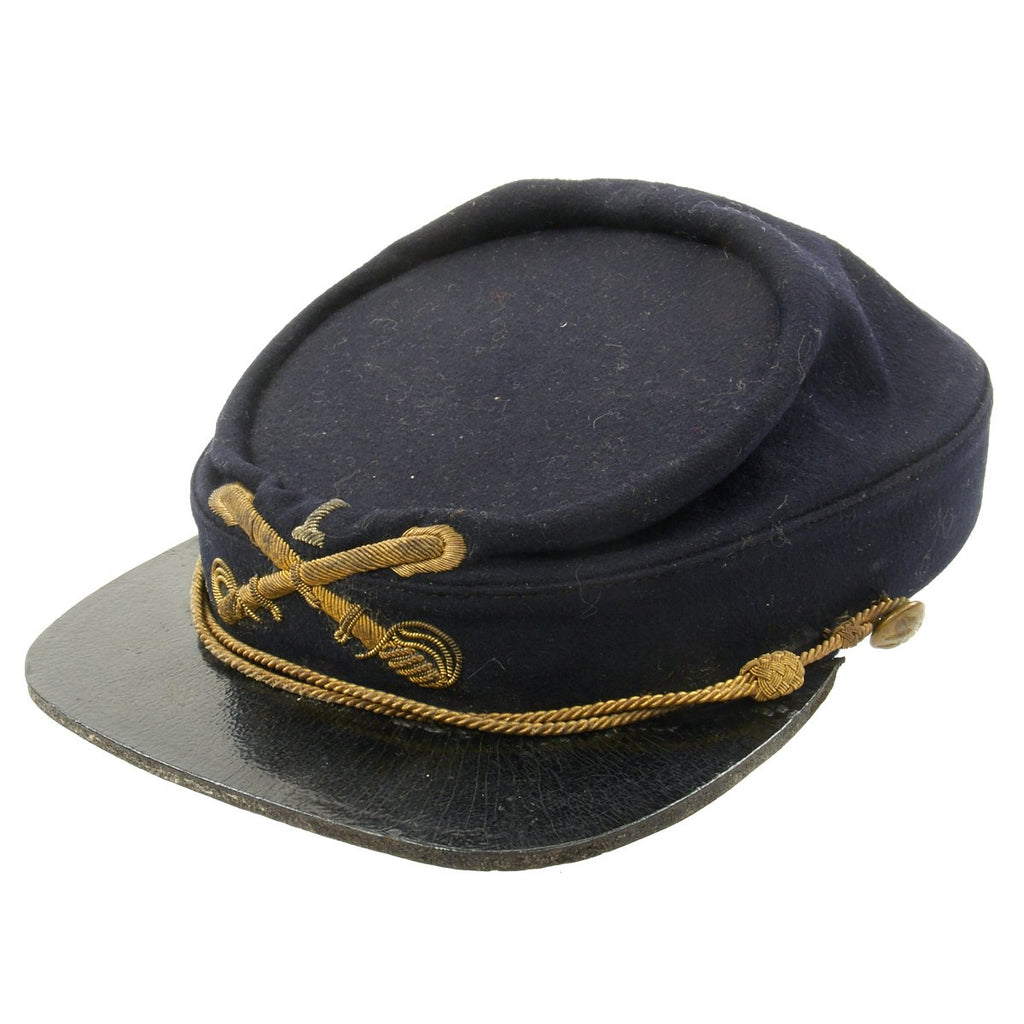 Original U.S. Army Indian Wars 1st Cavalry Chasseur Pattern Kepi by Hortsmann Brothers Original Items