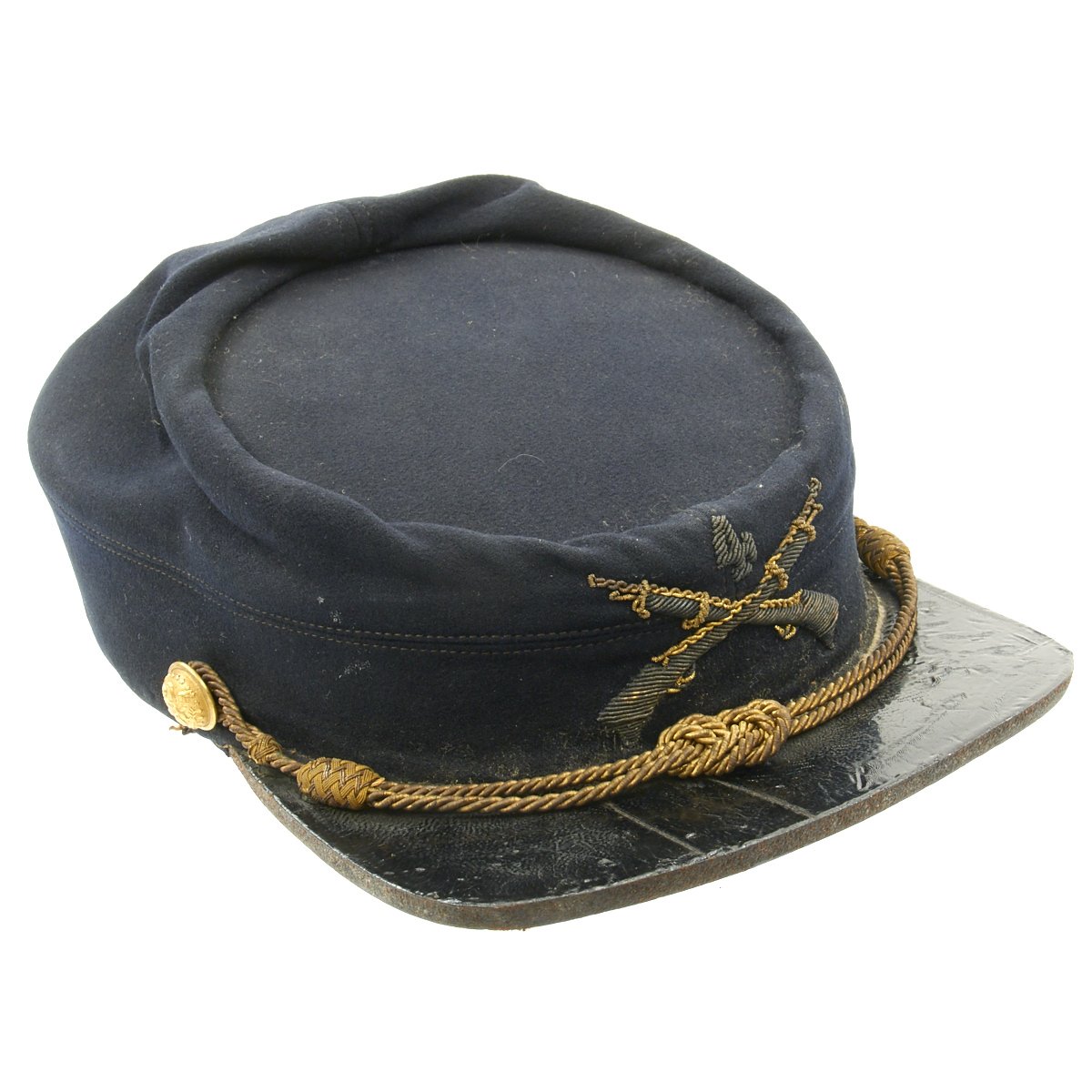 Original U.S. Army Indian Wars 4th Infantry Chasseur Pattern Kepi – International Military Antiques