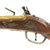 Original Pair of Small Dutch Flintlock Brass Barreled Pistols with Brass Lock Plates - c.1750 Original Items