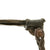 Original Sudanese Mahdi Dervish Arm Dagger with Reptile Leather Scabbard and Arm Loop - Circa 1885 Original Items