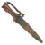 Original Sudanese Mahdi Dervish Arm Dagger with Reptile Leather Scabbard and Arm Loop - Circa 1885 Original Items