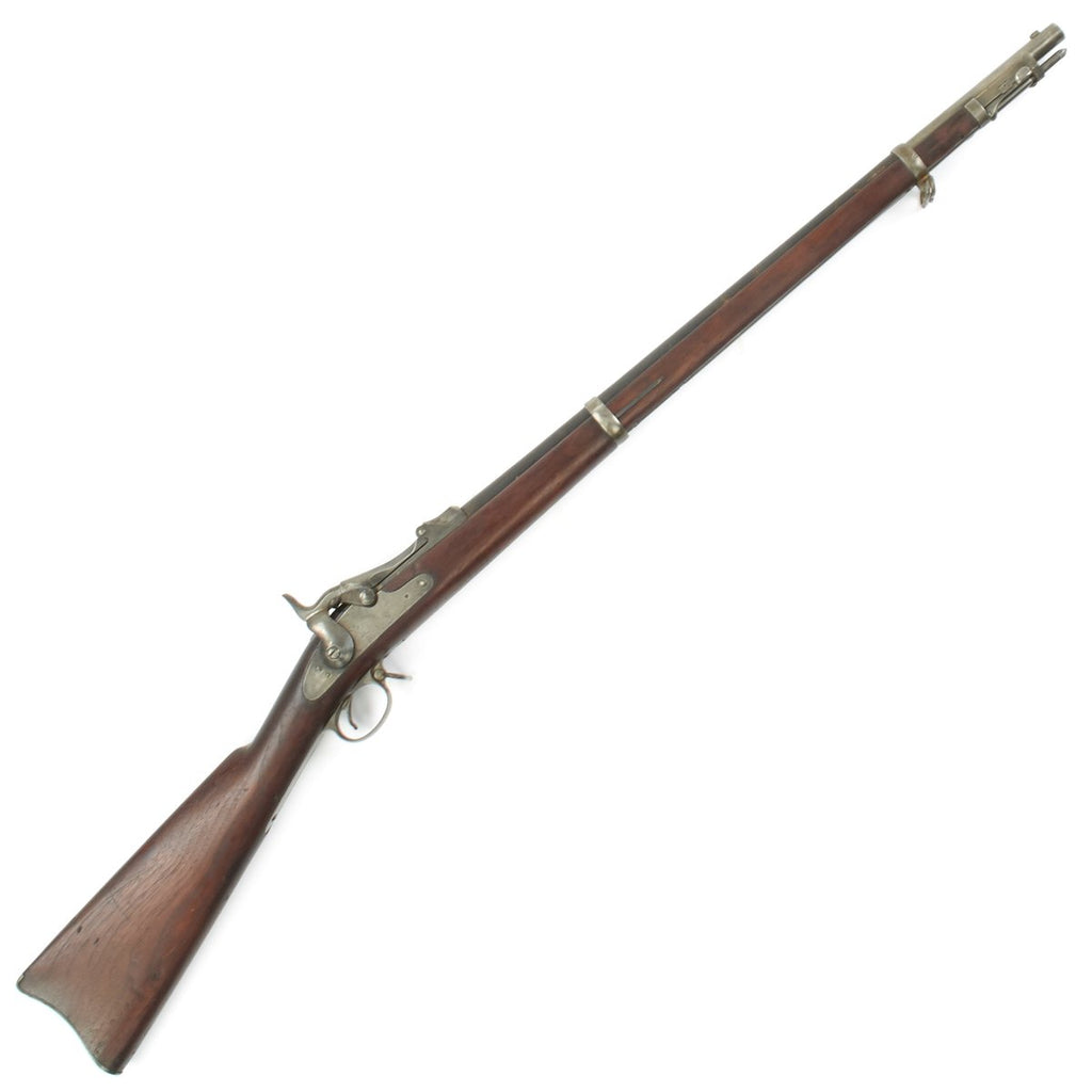 Original U.S. Springfield Trapdoor M-1884/88 "Quaker" Training Rifle with Wooden Barrel - Serial 551678 Original Items