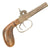 Original European Continental Double Barrel Box Lock Percussion Pistol - Circa 1840 Original Items