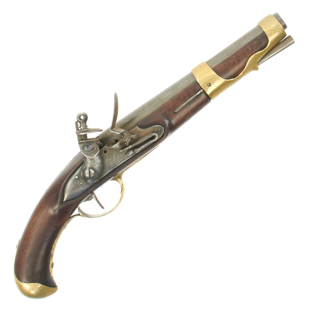 Original U.S. Revolutionary War Era French Model 1763 Flintlock Pistol made at St. Étienne Arsenal Original Items