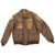 Original U.S WWII 376th Bomb Group Liberandos A-2 Flight Jacket - Order of the Winged Boot Original Items