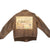 Original U.S WWII 376th Bomb Group Liberandos A-2 Flight Jacket - Order of the Winged Boot Original Items