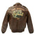 Original U.S. WWII Long Rangers 371st Bomb Squadron A-2 Flight Jacket Original Items